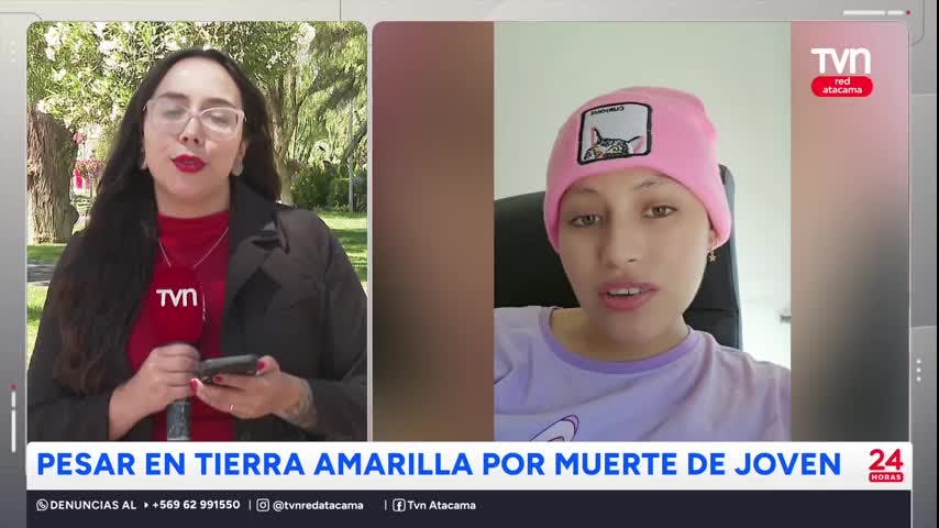 Pesar en Tierra Amarilla por fallecimiento de joven