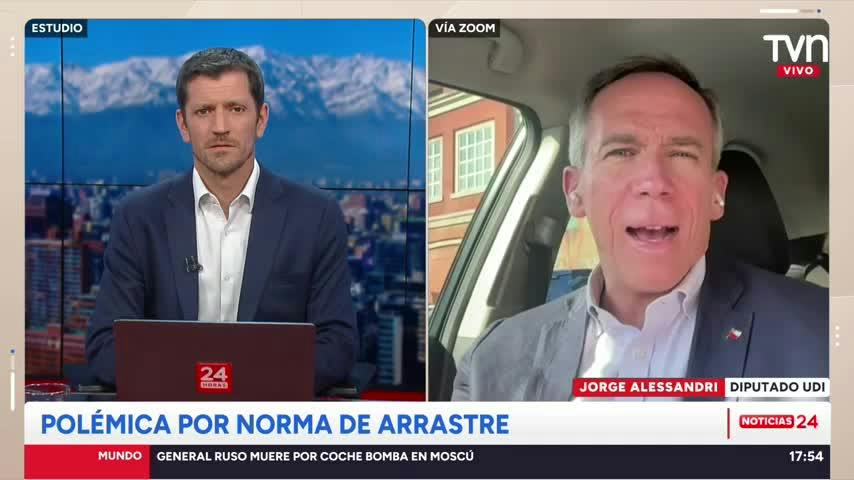 Diputado Alessandri por votación del reajuste al sector público:  "Los buenos funcionarios que estén tranquilos"
