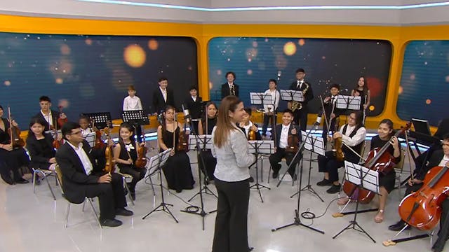 La Orquesta Juvenil de Lo Barnechea nos llena de espíritu navideño con sus villancicos