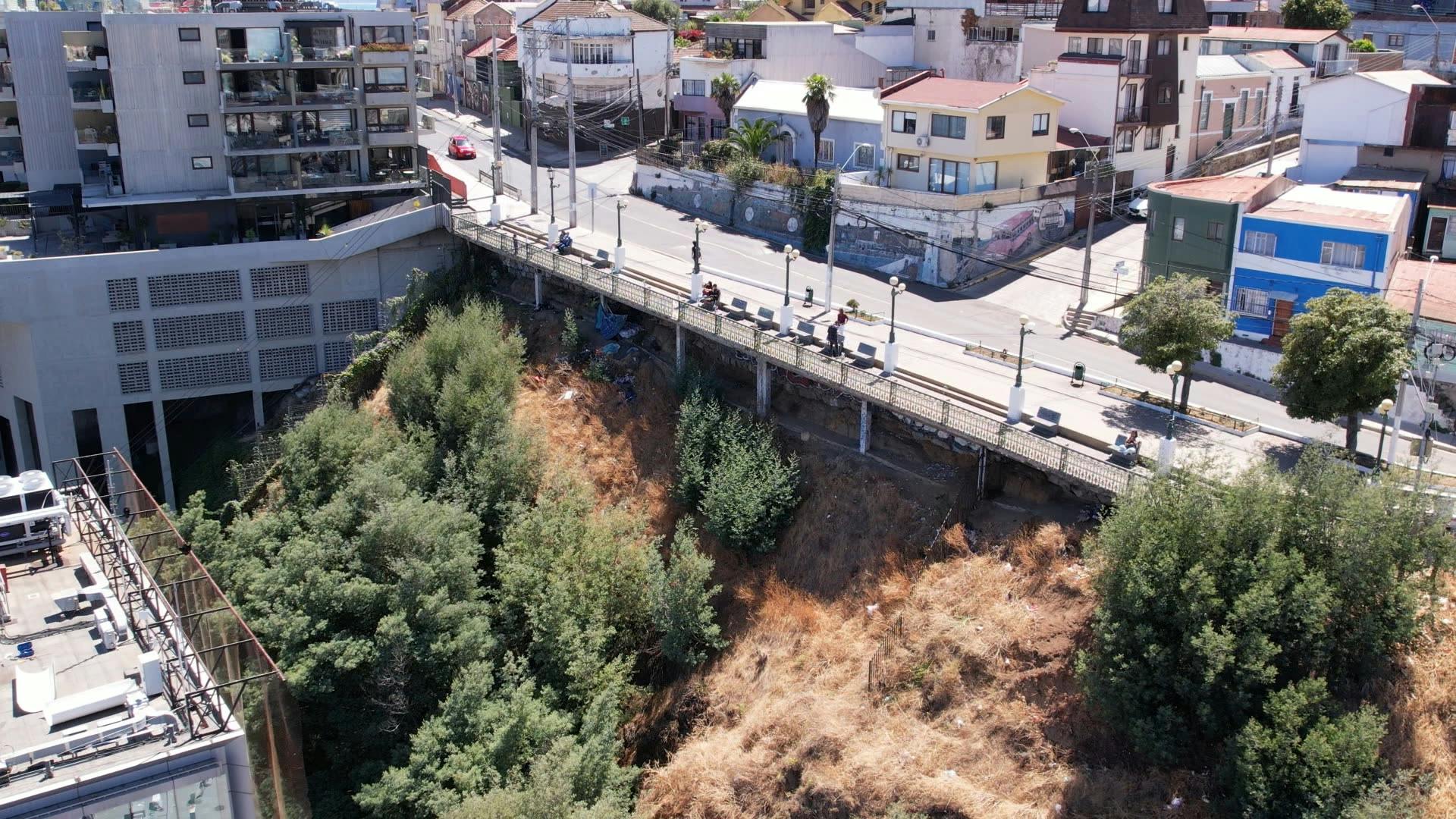 Preocupación ante mal estado de Mirador Barón