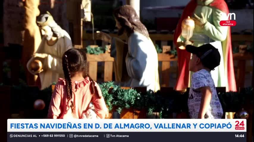 Anuncian fiestas navideñas en tres comunas de la región