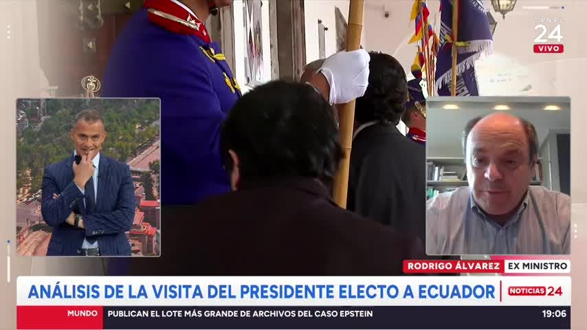 Rodrigo Álvarez y visitas de Kast al extranjero por corredor humanitario: “Hasta ahora no se hablaba de esta situación”