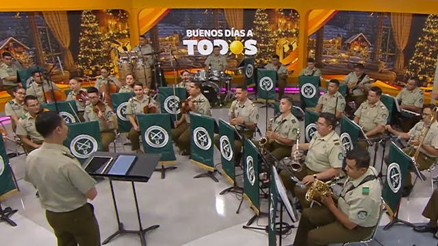 ¡"La Big Band" de Carabineros nos sorprende con grandes éxitos navideños!