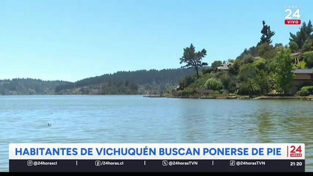 Habitantes de Vichuquén buscan ponerse de pie