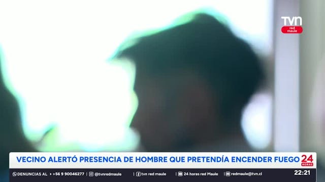 Fiscalía investiga a detenido por intentar prender fuego a pastizal en Maule