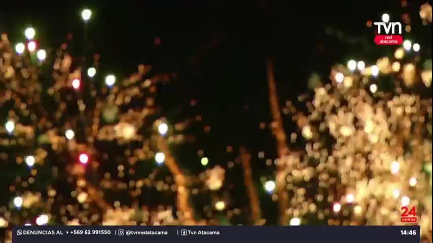 Vuelven los fuegos artificiales a Copiapó