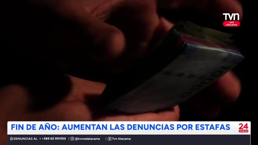 Aumentan las denuncias por estafas en Atacama