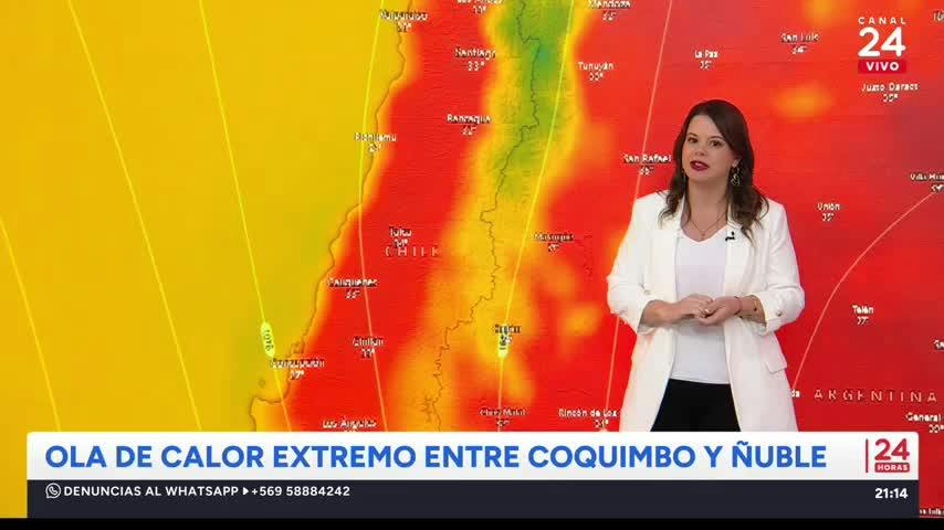 Yael Swezkis adelanta que temperaturas llegarán hasta los 36° en la antesala de Año Nuevo