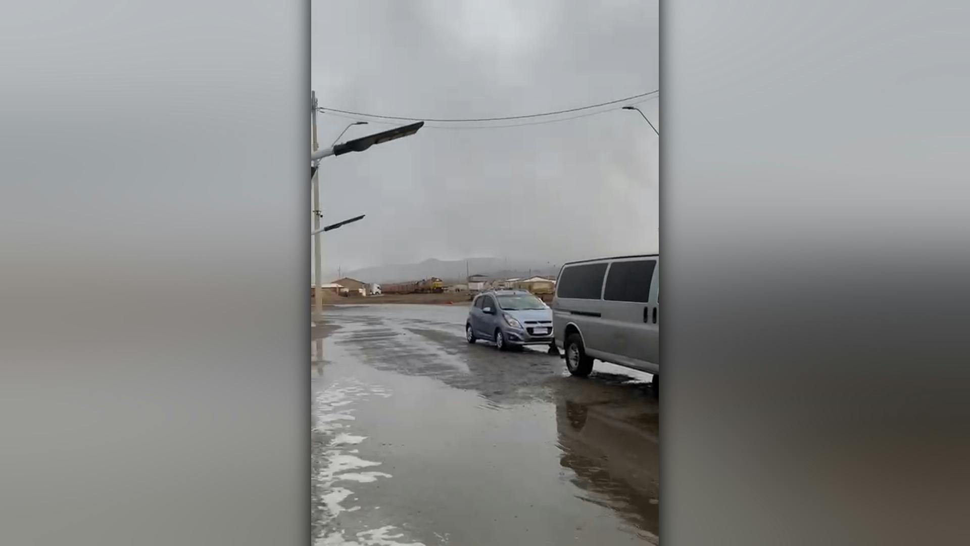 Precipitaciones se hicieron presente este fin de semana en la zona interior