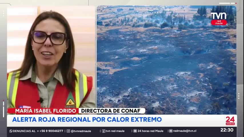 Alerta roja regional por calor extremo
