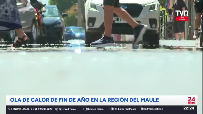 Calor extremo golpea al Maule: temperaturas superarían los 38 grados