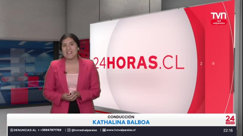 24 Horas Central Red Valparaíso, Martes 30 de Diciembre 2025