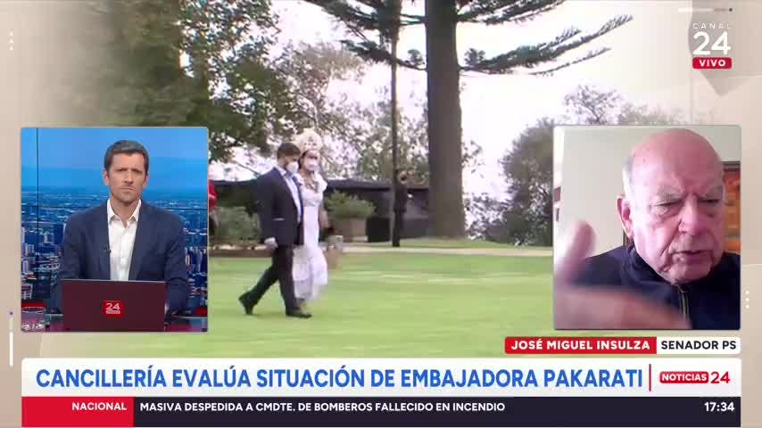 Senador Insulza y polémica por embajadora Pakarati: “Volver a sancionarla no me parece razonable”