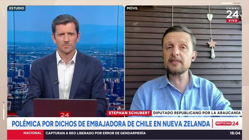 Diputado Schubert por embajadora Pakarati: "El no removerla es una señal grave"