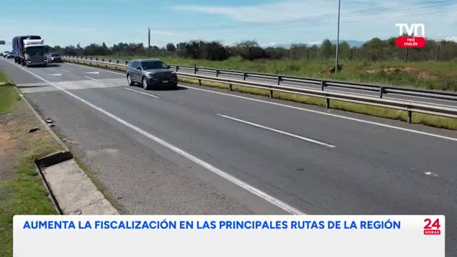 Incrementan control de tránsito en las rutas