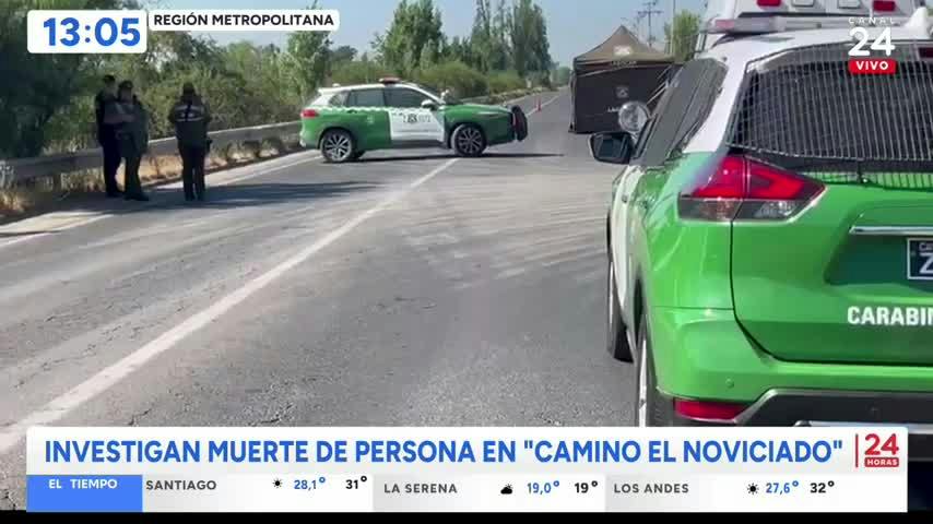 Encuentran cadáver en camino de Lampa; Cuerpo estaba tapado con frazada