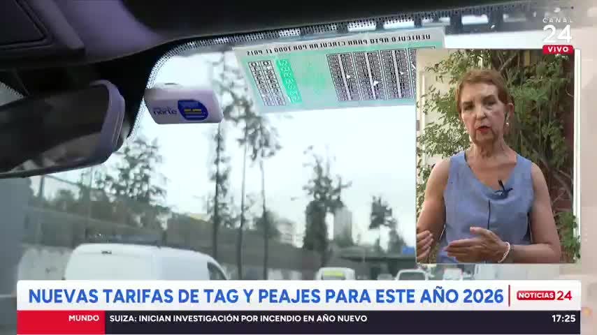Presidenta de Copsa y alza de TAG y peajes: “Es la más baja aplicada en los últimos años”