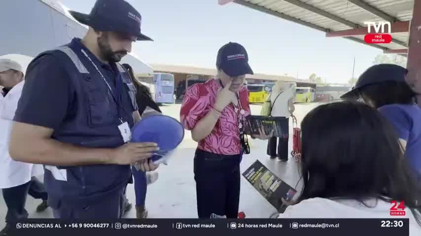 Virus hanta: refuerzan prevención en terminal de buses de Talca