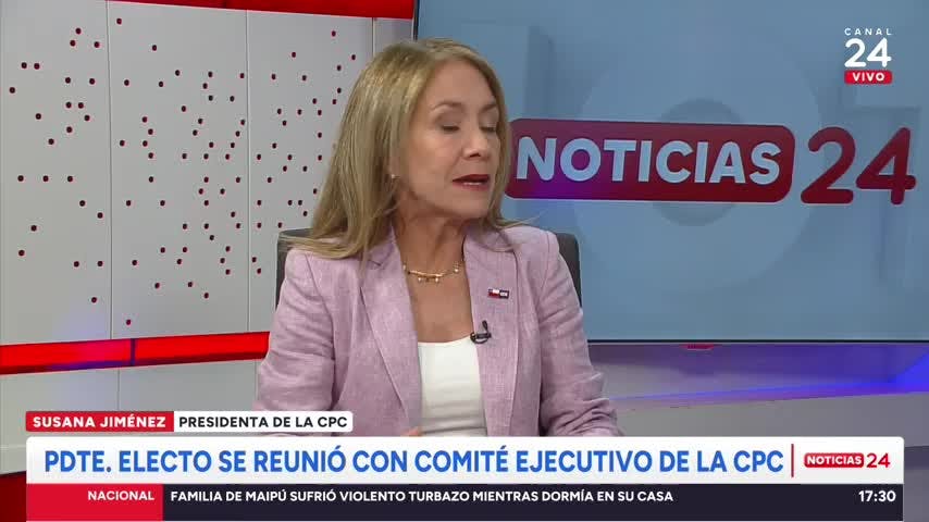 Presidenta de la CPC por proyecto de ‘ley de amarre’: “Es una mal mala señal para la ciudadanía”