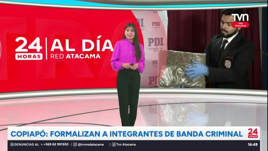 Copiapó: formalizan a integrantes de banda criminal