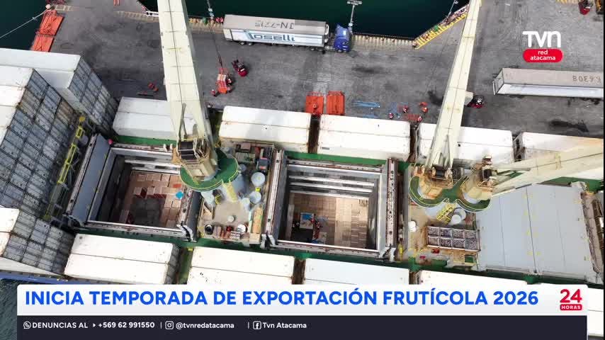 Puerto Caldera: Comenzó temporada de exportación de frutas