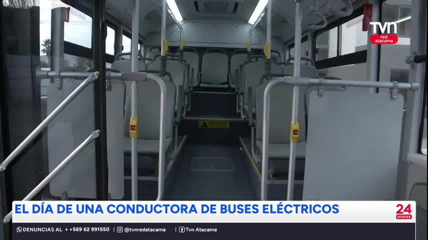 Buses eléctricos: ¿Cómo es el día de una conductora?
