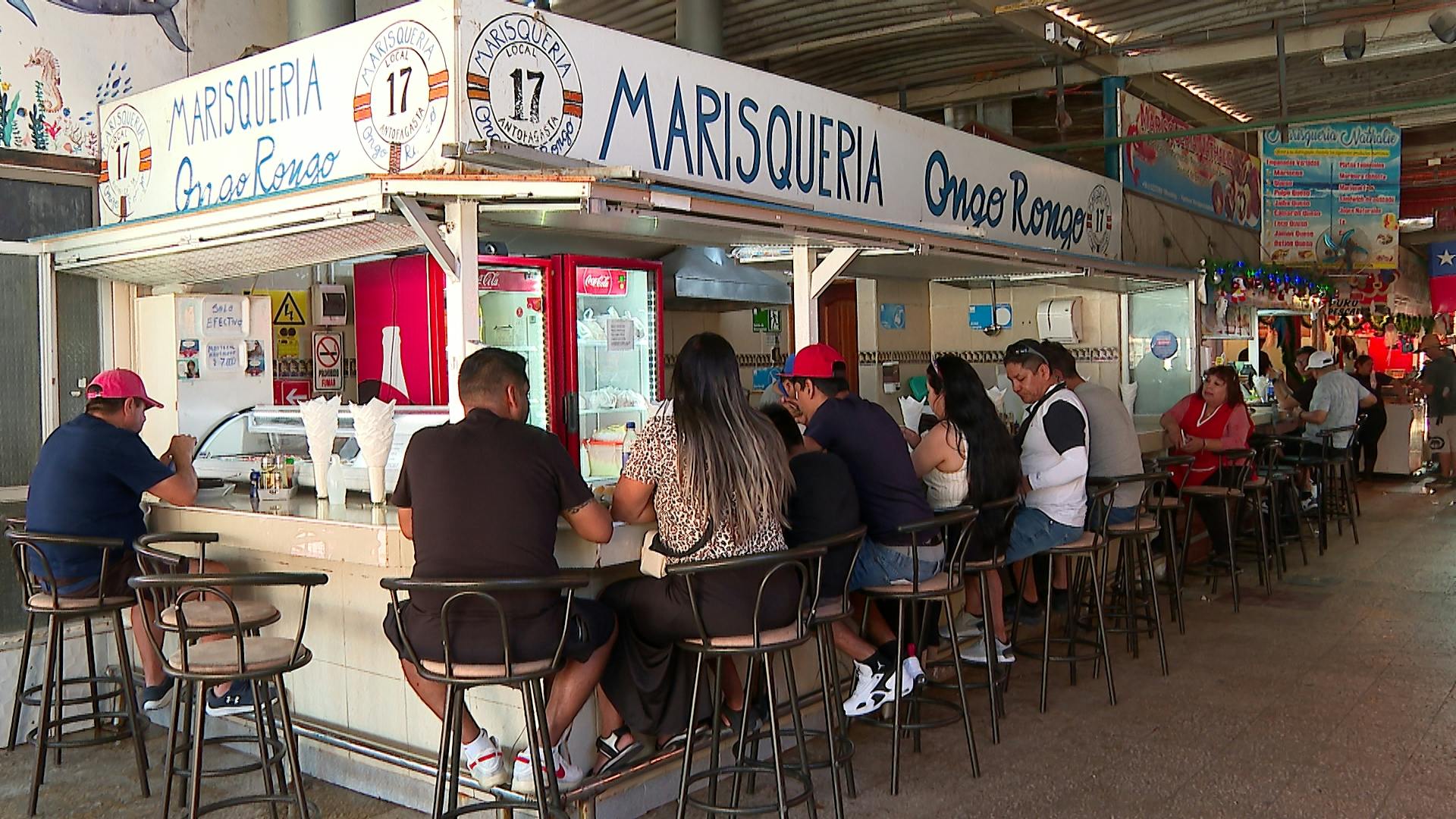 Terminal pesquero: una de las picadas en mariscos este verano