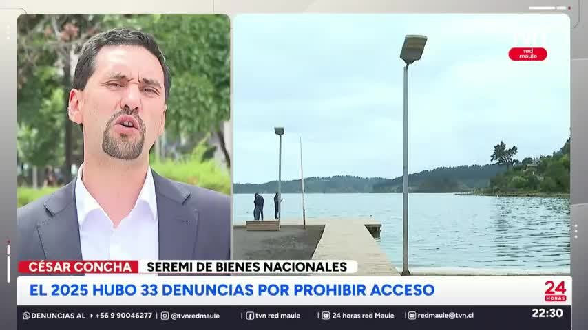 Acceder a orillas de mar, ríos y lagos es un derecho