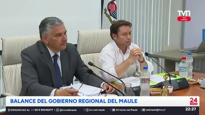 Gobierno Regional del Maule presenta balance de ejecución presupuestaria