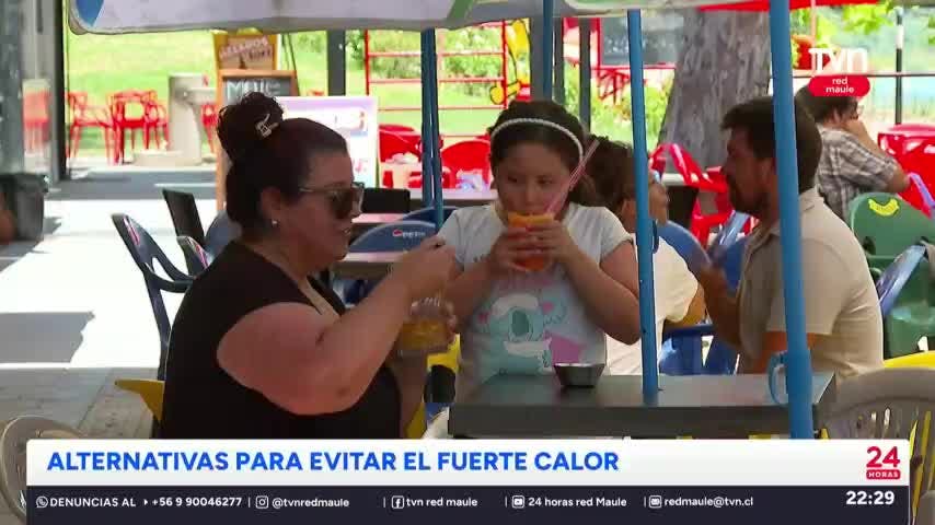 Talquinos buscan opciones para evitar el calor