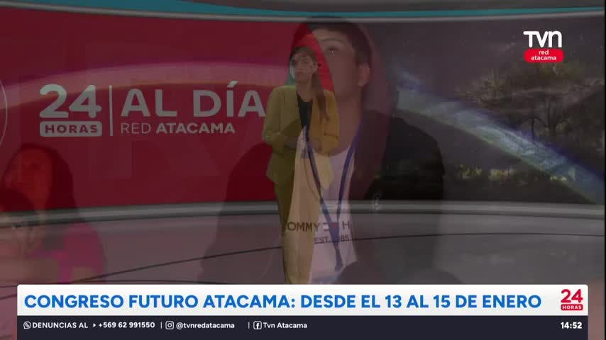 Congreso Futuro en Atacama: Desde el 13 al 15 de enero