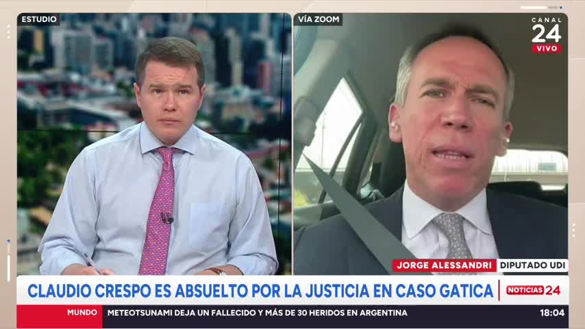 Diputado Alessandri y fallo por Gustavo Gatica: “No es el caso similar a alguien que está en su casa descansado y llega un perdigón”