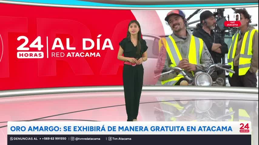 Oro Amargo: Se exhibirá de manera gratuita en atacama