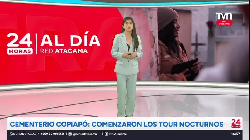 Cementerio Copiapó: Comenzaron los tour nocturnos