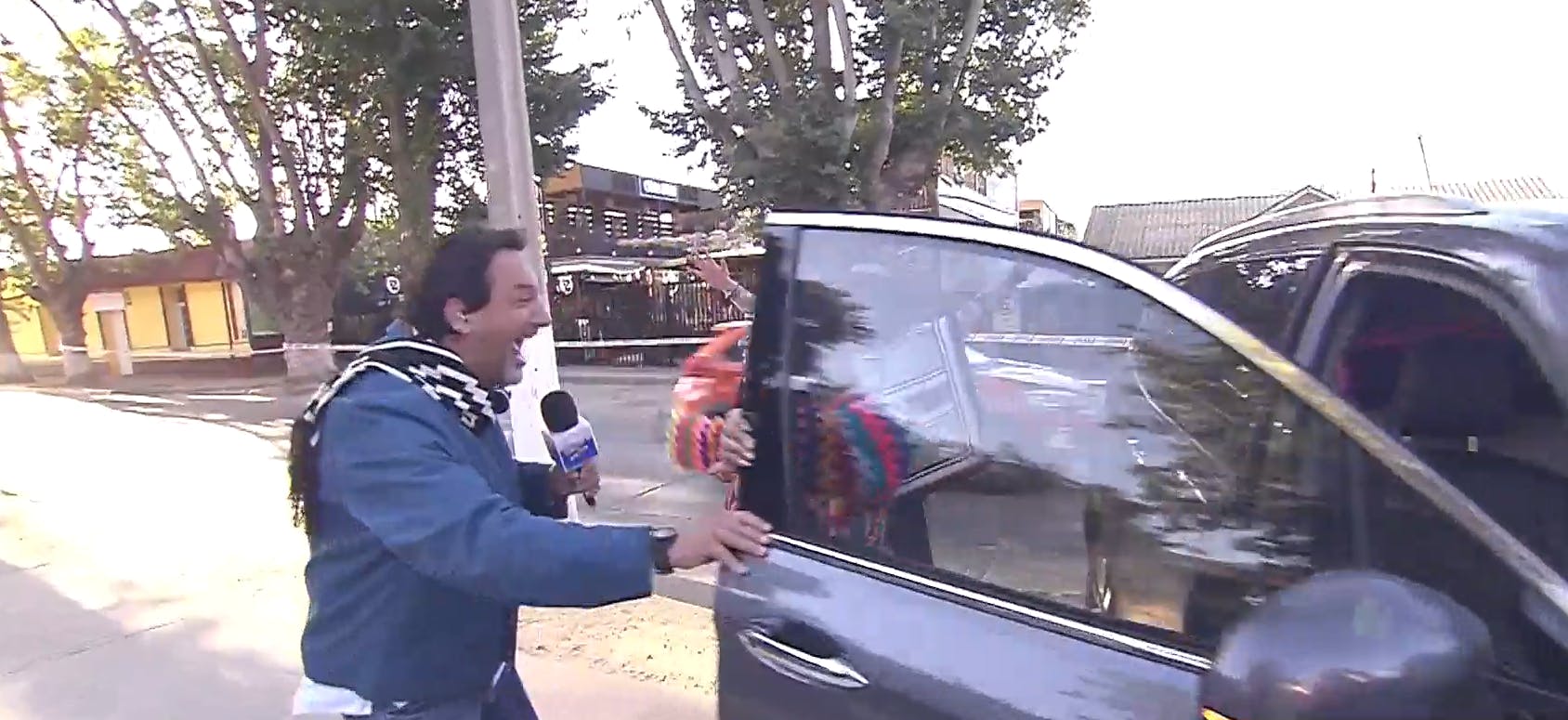 Tremenda sorpresa para Dani: ¿Qué artista llegó con un sillón a Olmué?