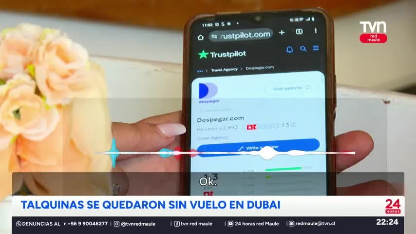 Talquina denuncia que empresa de viajes la dejó varada en Dubai