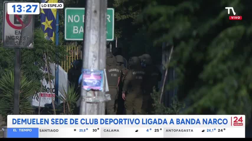 Demuelen club deportivo por vínculos con el narcotráfico y anuncian parque para niños