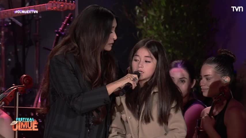 Myriam Hernández cumplió el sueño de una pequeña fan