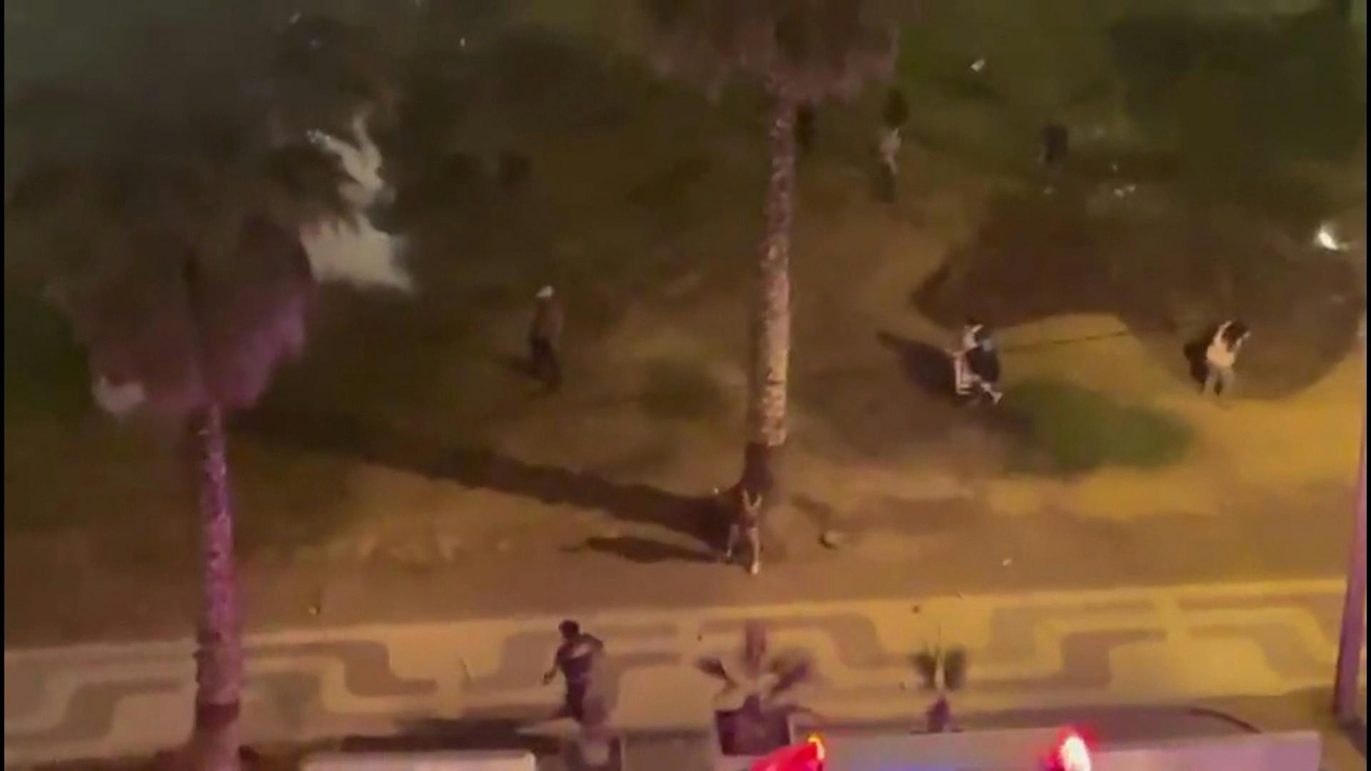 Operativo de comercio informal finaliza con incidentes en Viña del mar