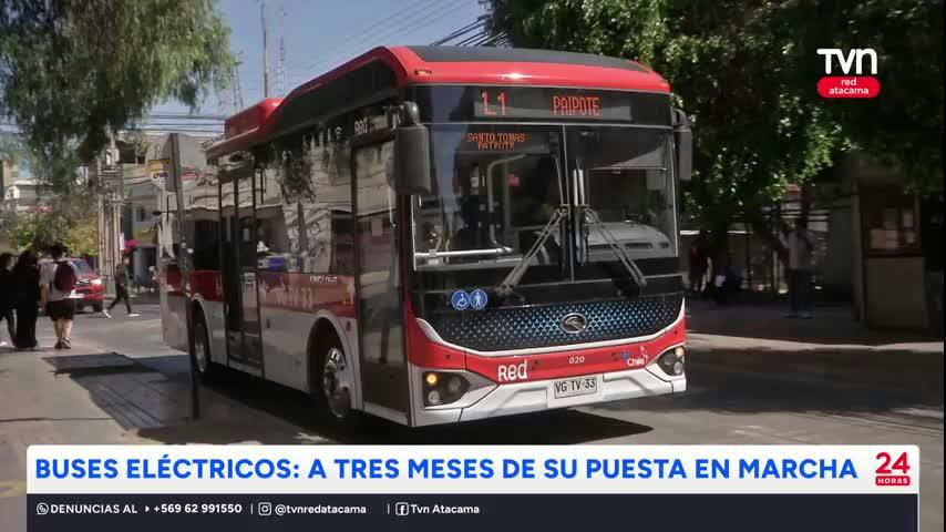 Buses eléctricos: A tres meses de su puesta en marcha
