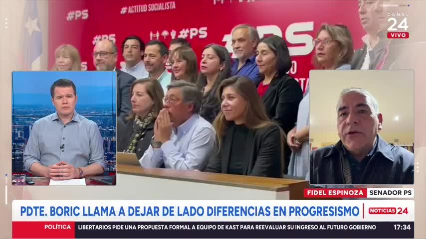 Senador Espinoza y ley Naín-Retamal: "Le recuerdo al FA que fue el propio Presidente Boric quien pidió votar a favor"