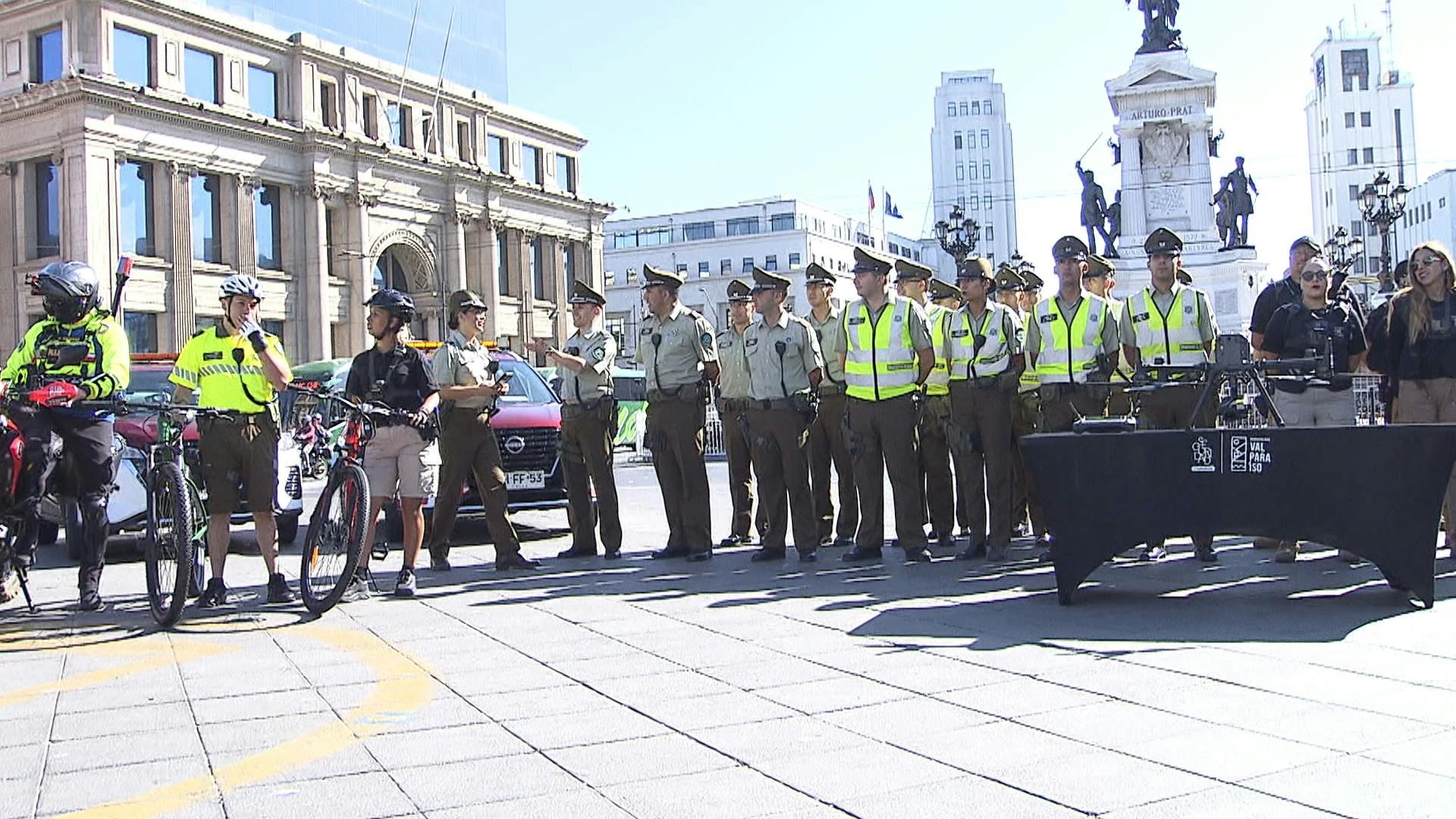 Carabineros refuerzan Plan “Verano Seguro” en Valparaíso