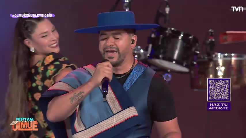Ráfaga sorprendió al público de El Patagual con cueca y grito chileno