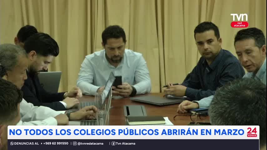 Atacama: ¿Qué colegios no podrán abrir sus puertas en marzo?