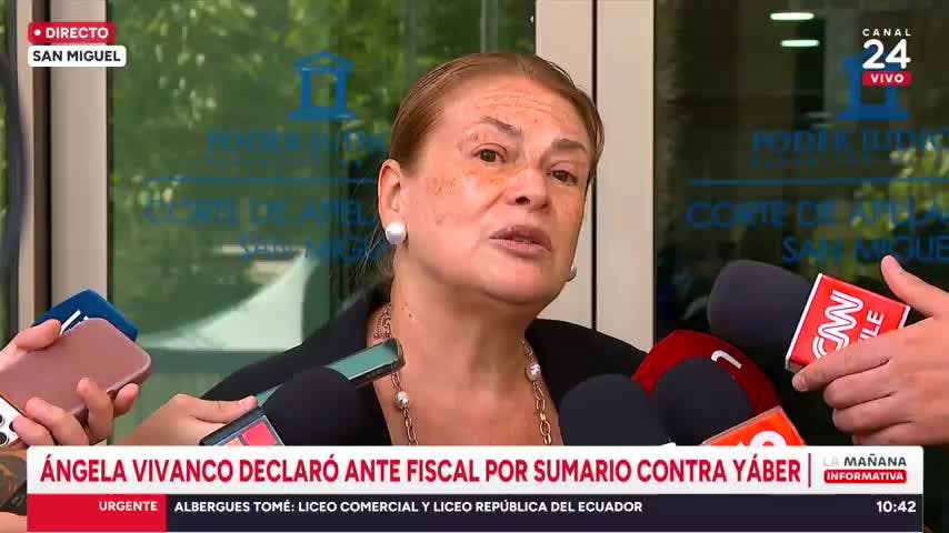 Vivanco declaró por primera vez por caso "Muñeca Bierlorrusa"