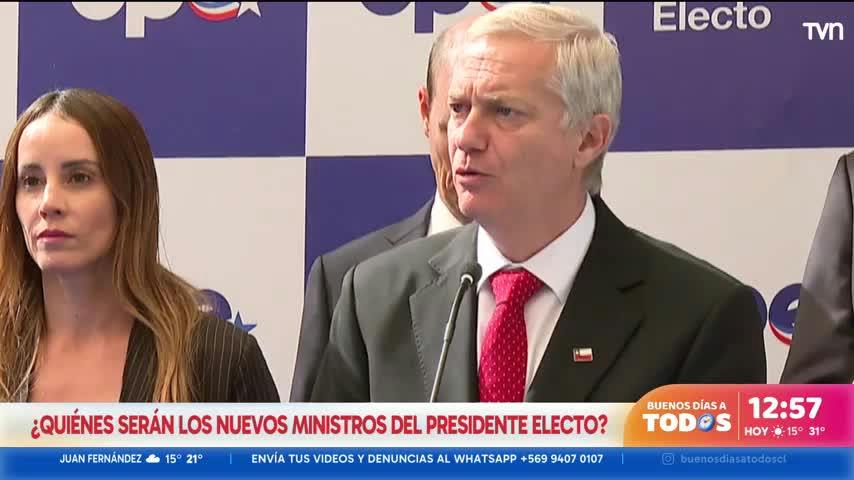 ¿Quiénes serán los nuevos ministros del presidente electo?