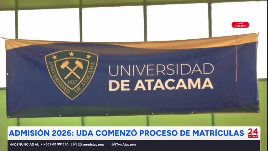 Admisión 2026: UDA comenzó proceso de matrículas