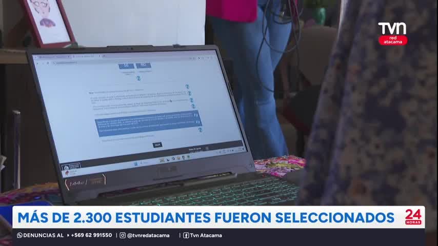 Más de 2.300 estudiantes de la región fueron seleccionados