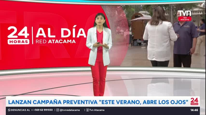 Lanzan campaña preventiva “este verano, abre los ojos”