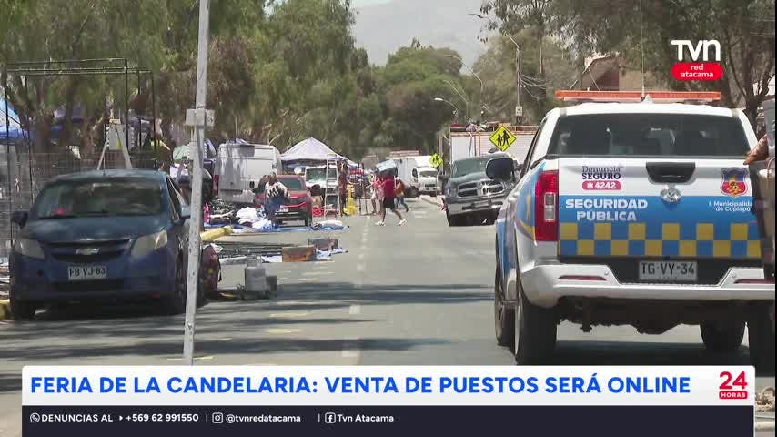 Feria de la Candelaria: Venta de puestos será online
